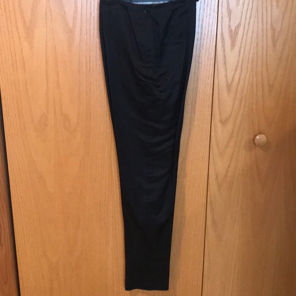 Carlisle Black Rayon Silk Blend Pants Sz 6
